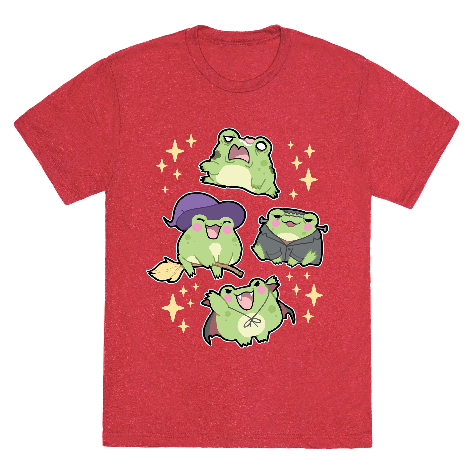Halloween Frogs Unisex Triblend Tee
