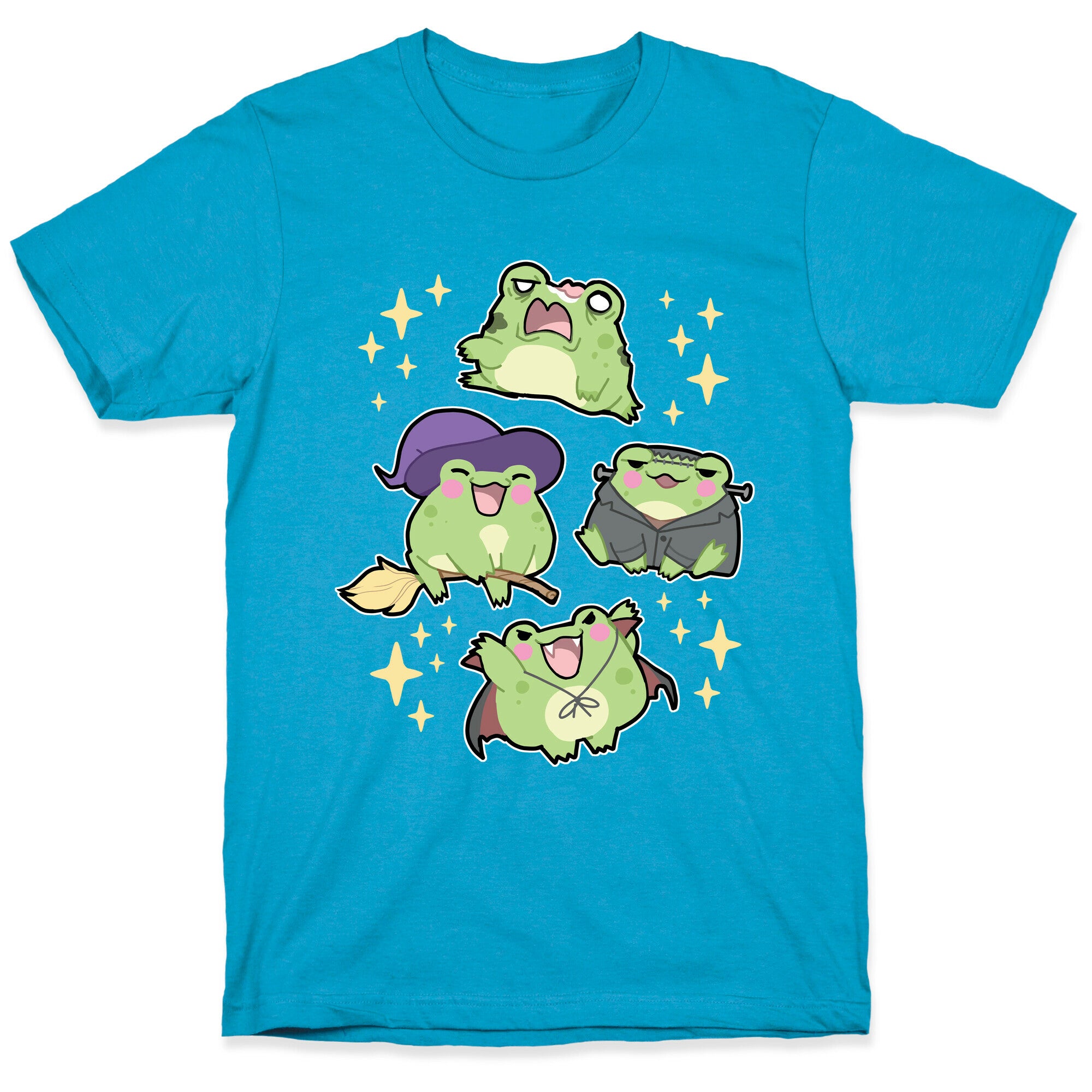 Halloween Frogs Unisex Triblend Tee
