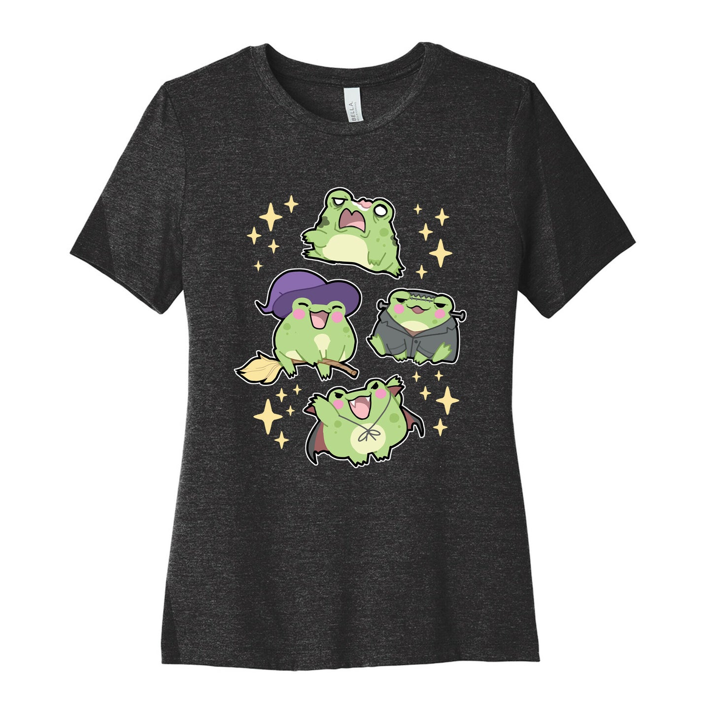 Halloween Frogs Women's Cotton Tee