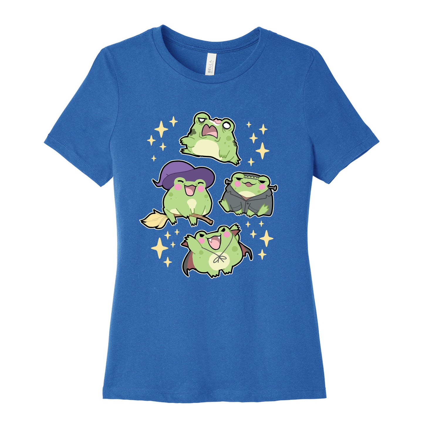 Halloween Frogs Women's Cotton Tee