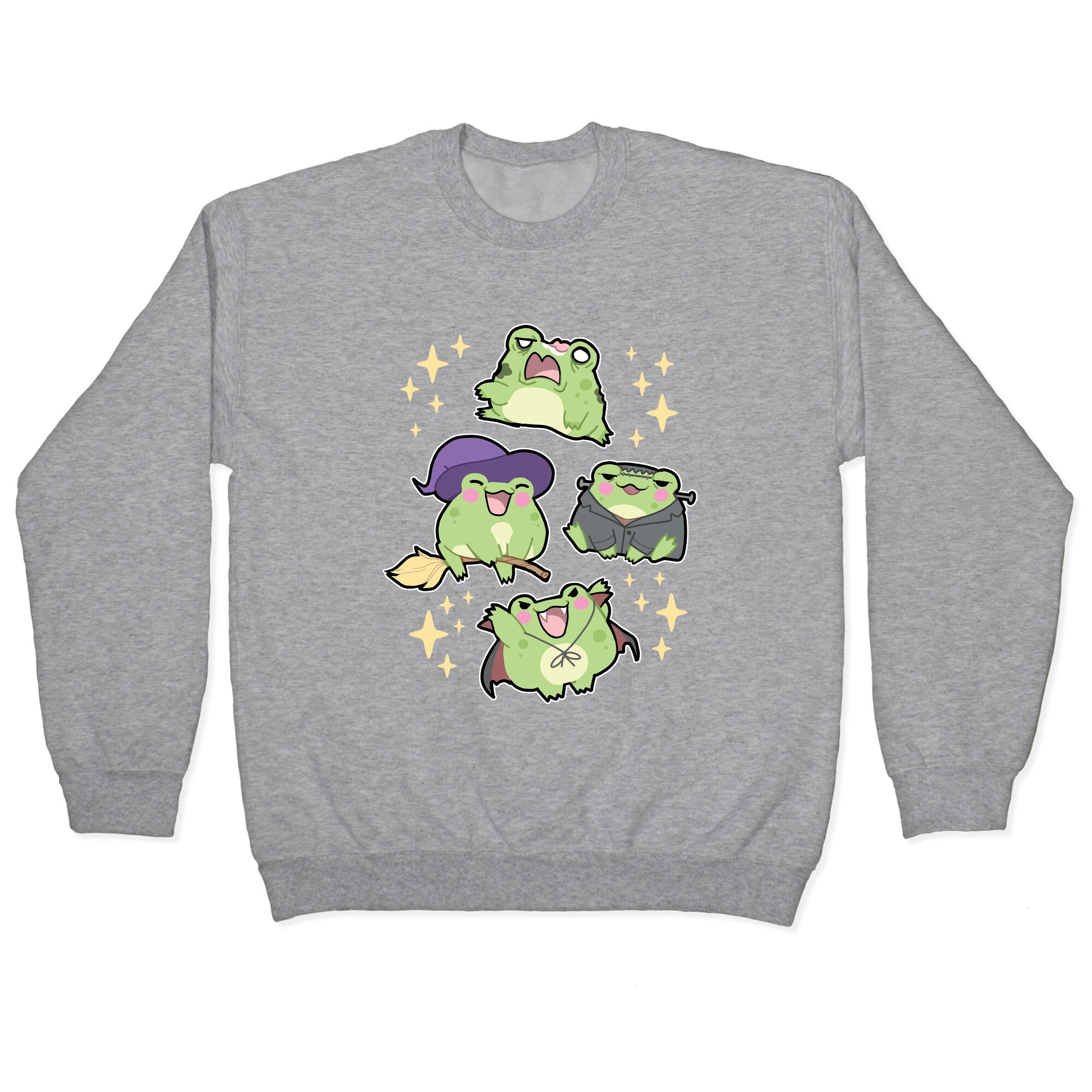 Halloween Frogs Crewneck Sweatshirt