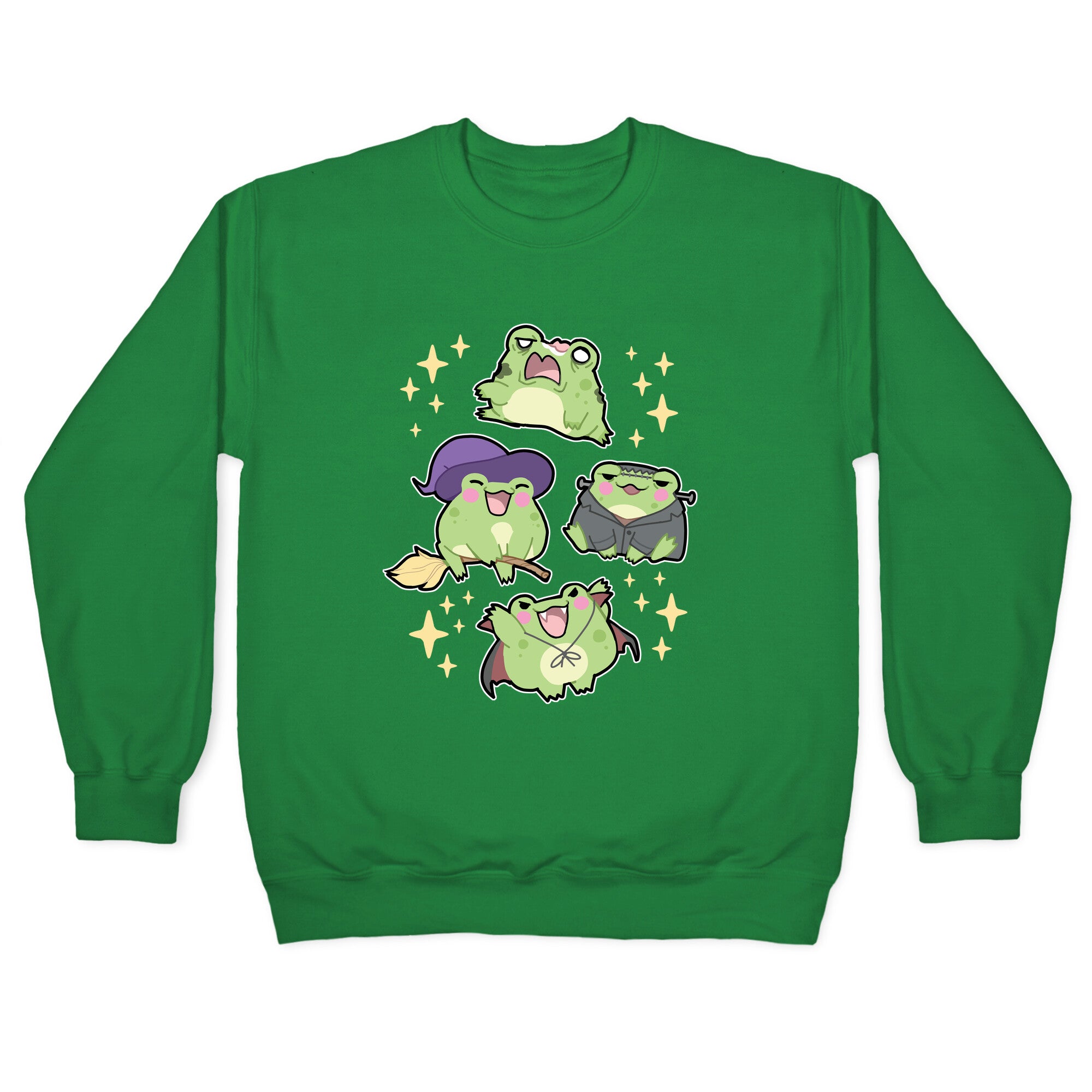 Halloween Frogs Crewneck Sweatshirt