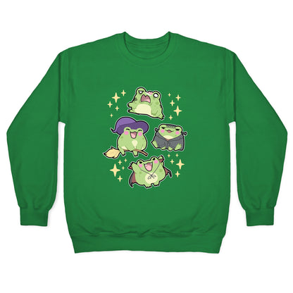 Halloween Frogs Crewneck Sweatshirt
