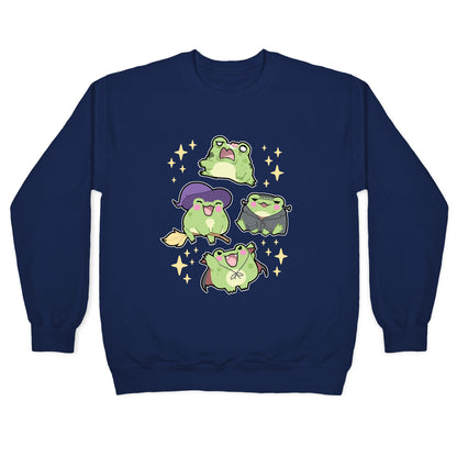 Halloween Frogs Crewneck Sweatshirt