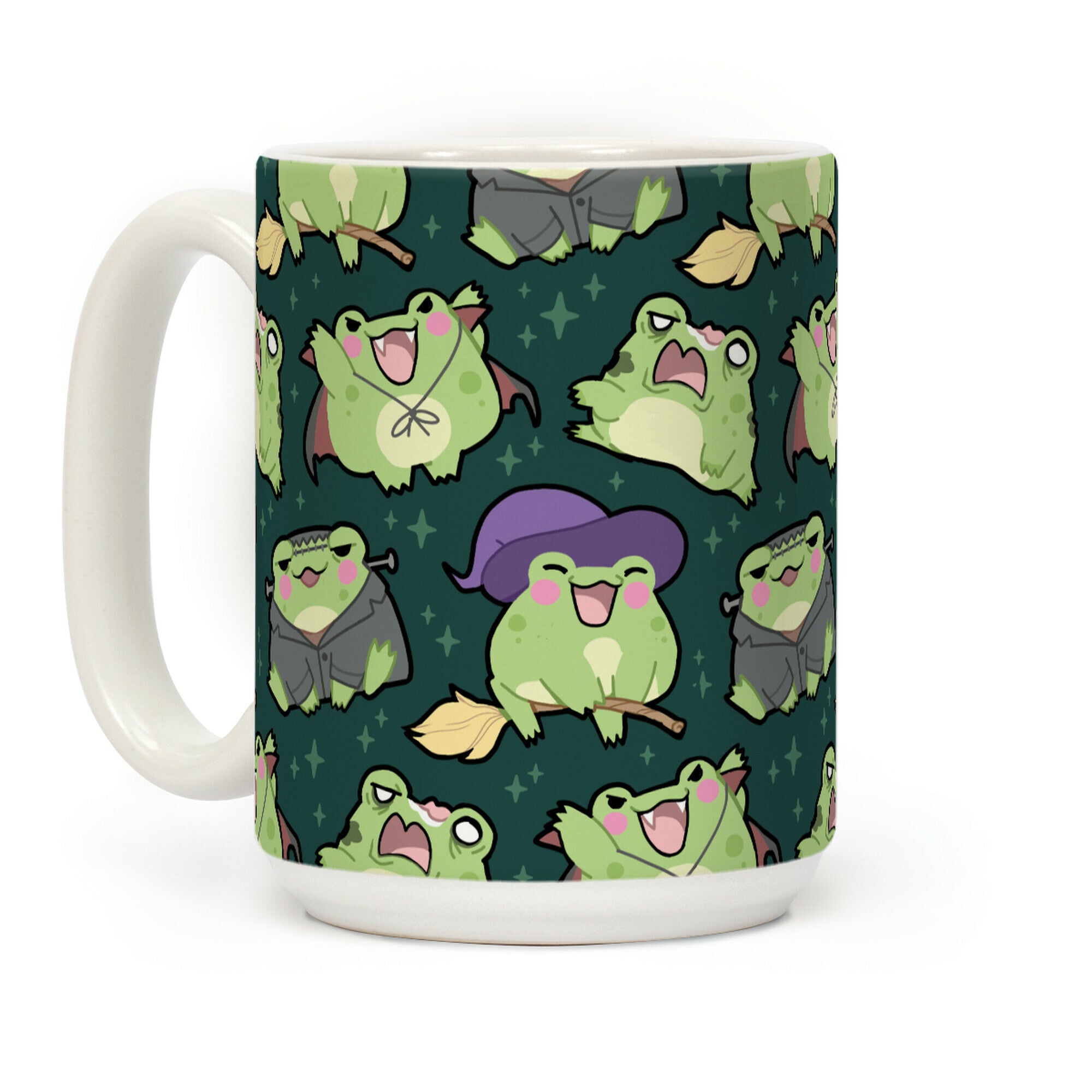 Halloween Frogs Coffee Mug