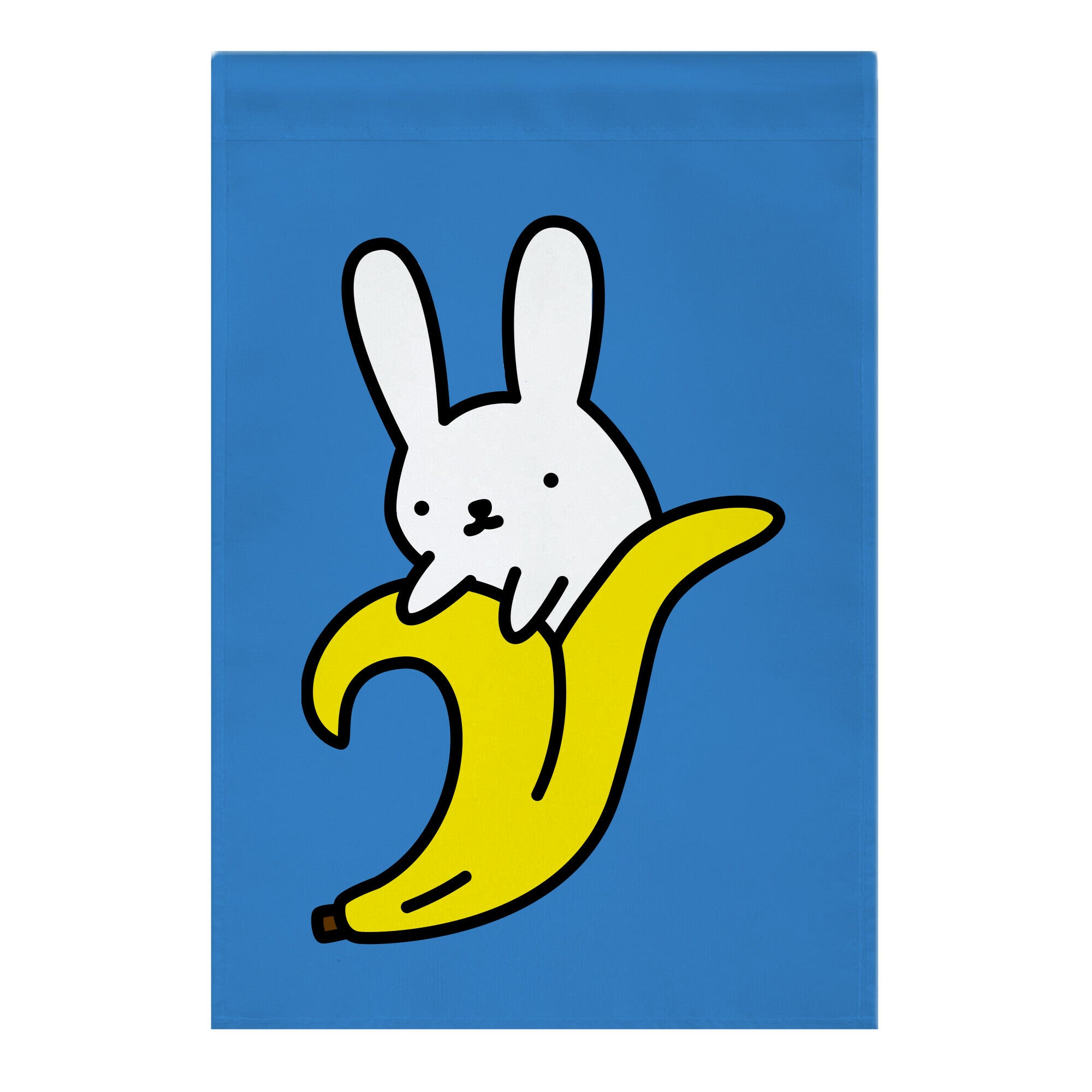 Bunny Banna Garden Flag