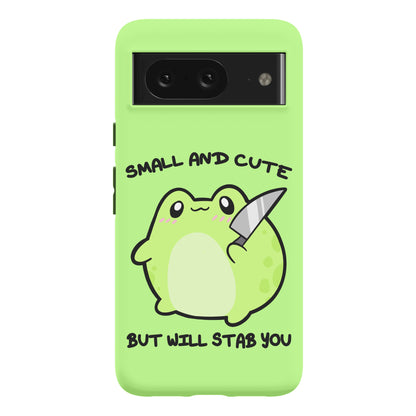 Small And Cute But Will Stab You Froggie Phone Case