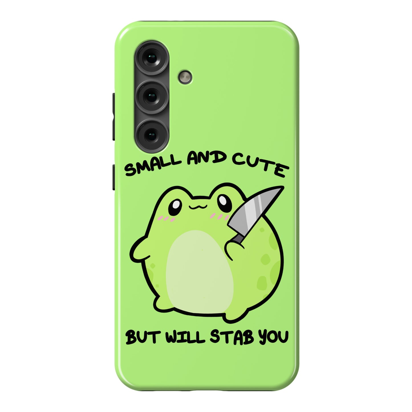 Small And Cute But Will Stab You Froggie Phone Case