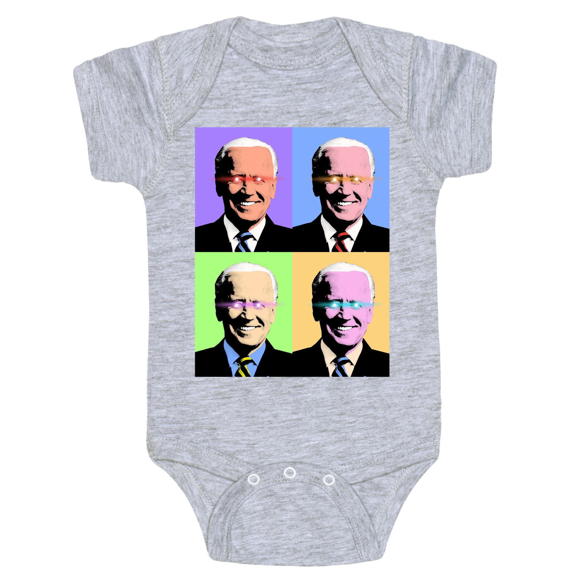 Dark Brandon Pop Art Baby One Piece