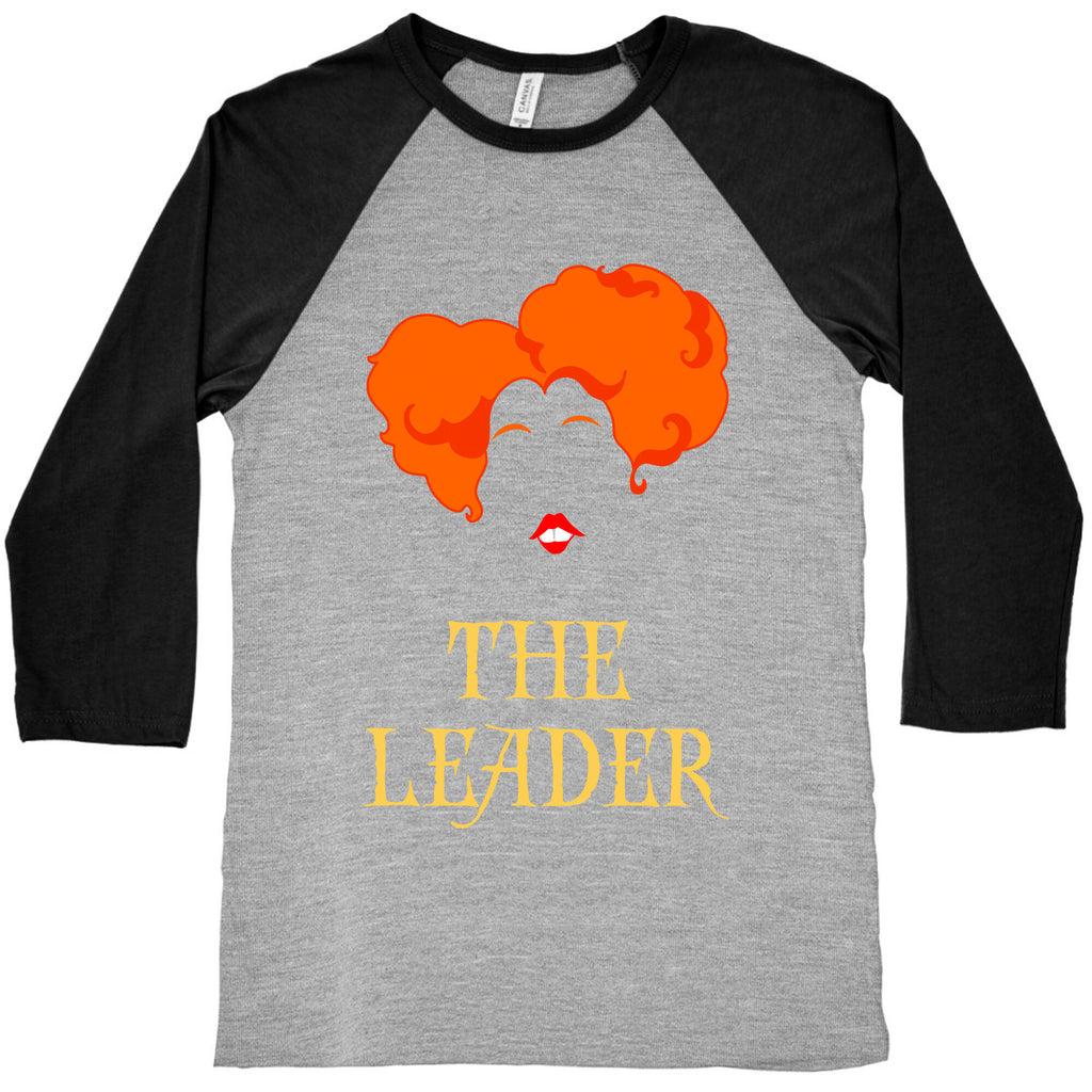 Winifred Sanderson The Leader  Baseball Tee