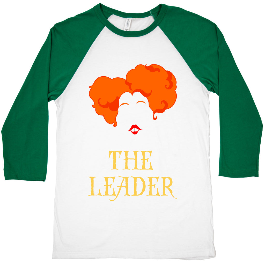 Winifred Sanderson The Leader  Baseball Tee