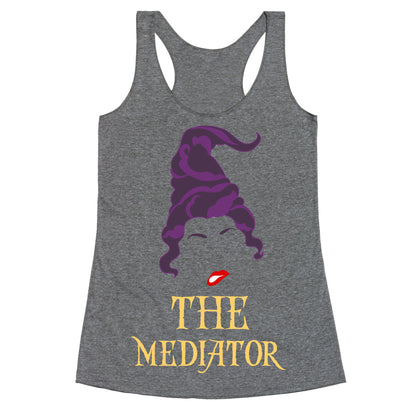 Mary Sanderson The Mediator  Racerback Tank