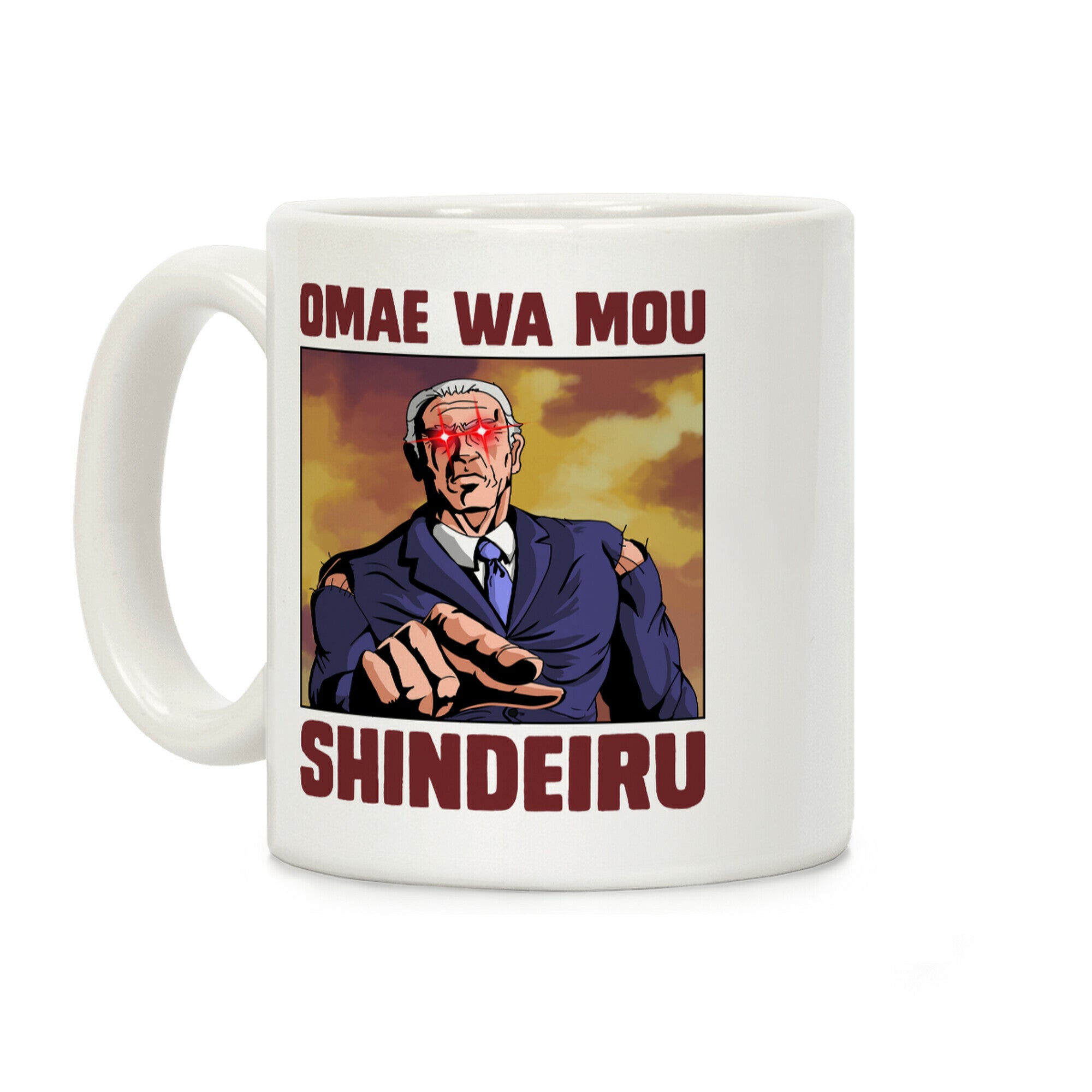 Dark Brandon Omae Wa Mou Shindeiru Coffee Mug