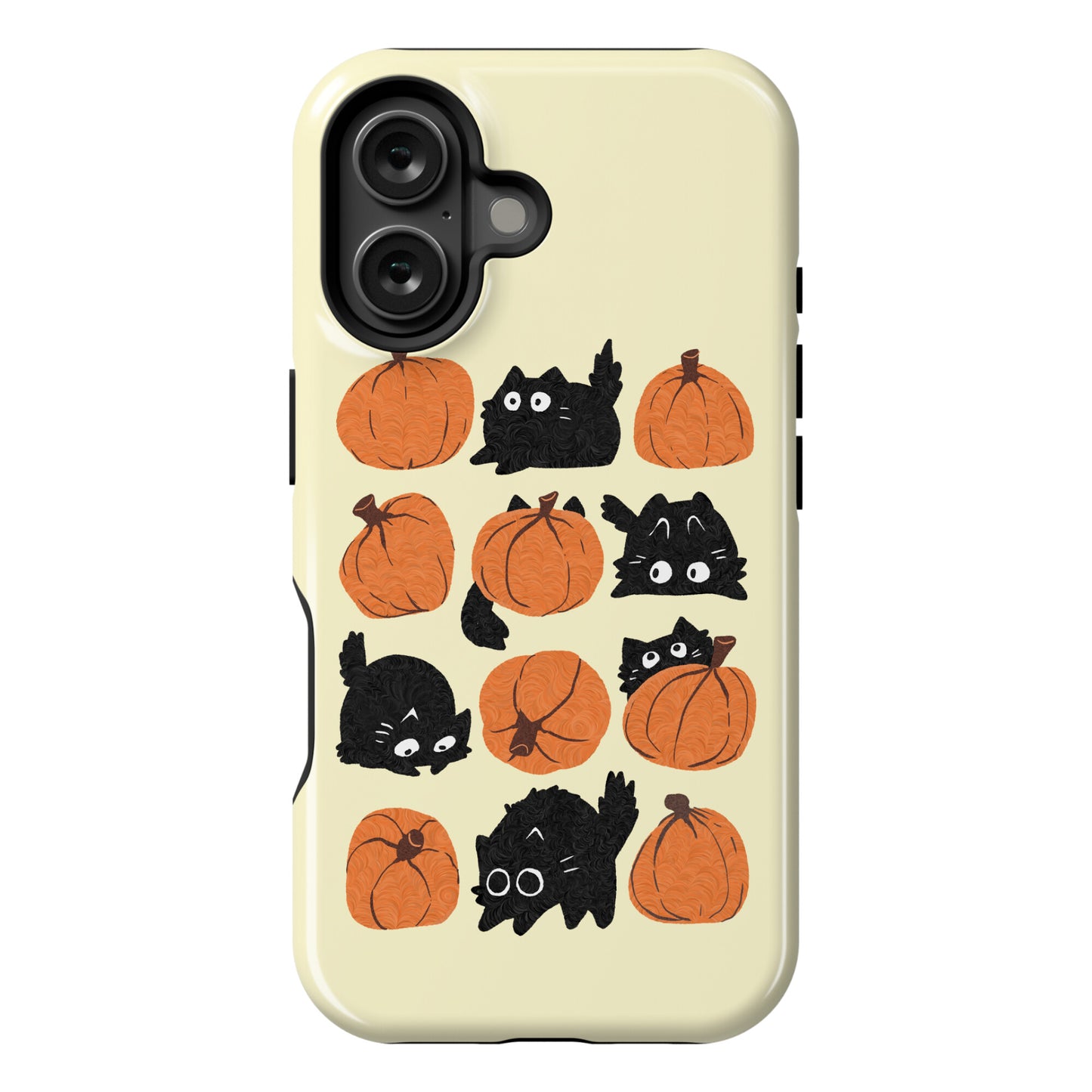 Pumpkin Cats Phone Case