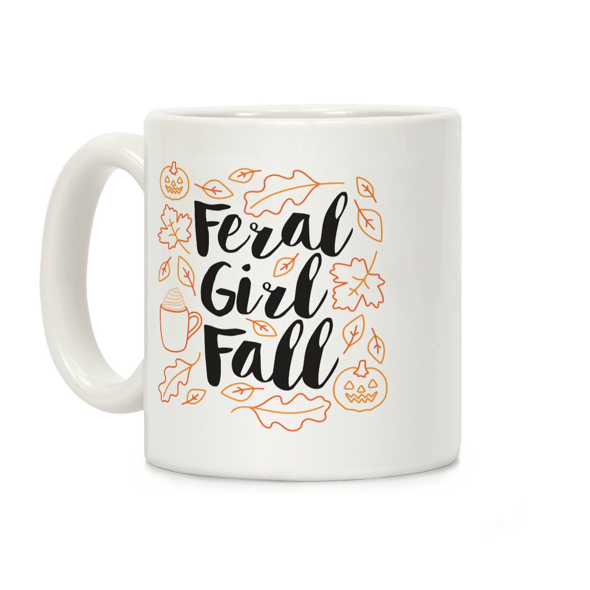 Basic Feral Girl Fall Coffee Mug