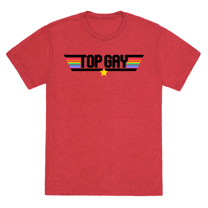 Top Gay  Unisex Triblend Tee