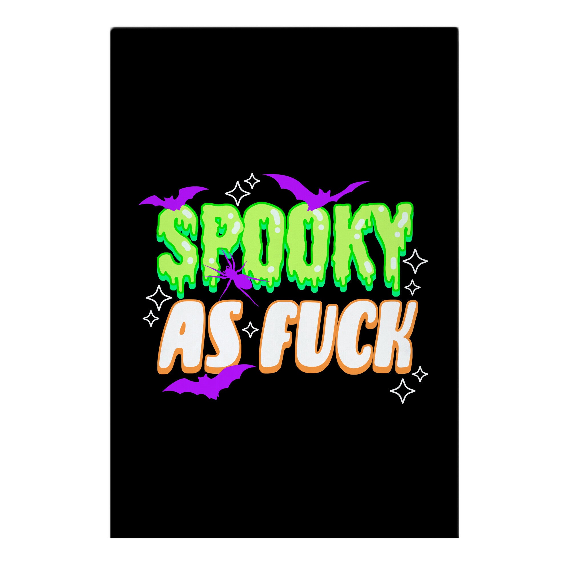 Spooky As Fuck Garden Flag