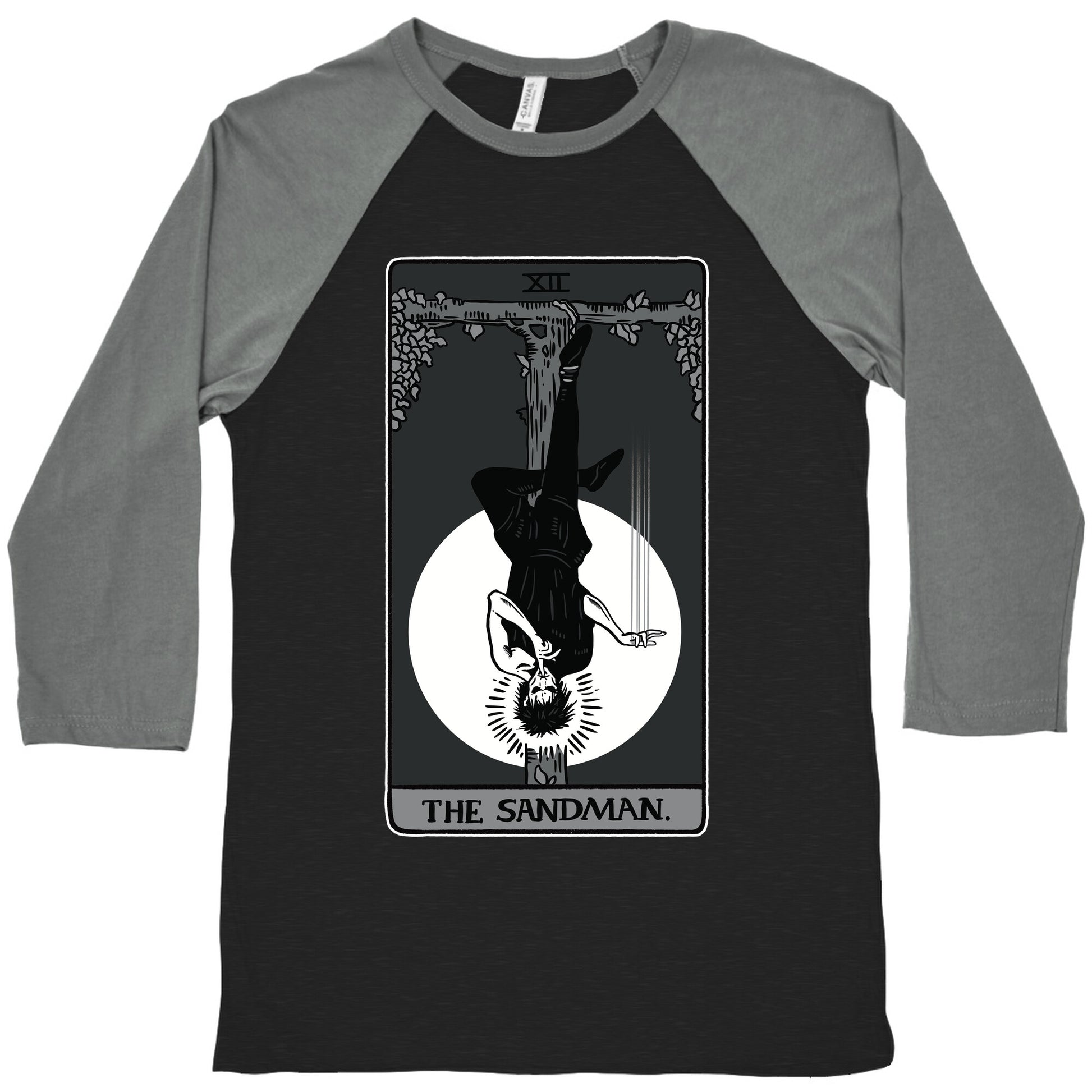 The Sandman Tarot Card Baseball Tee