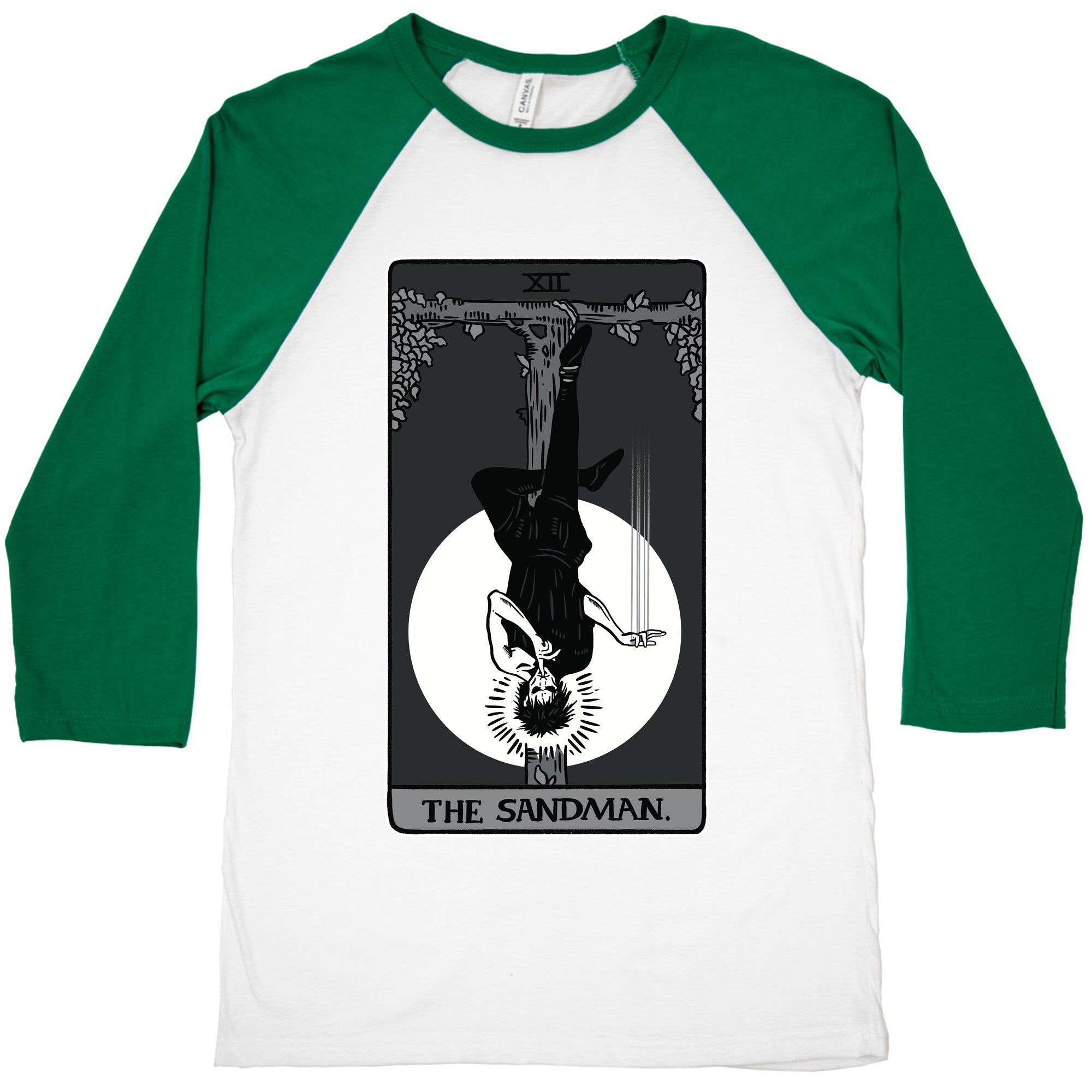The Sandman Tarot Card Baseball Tee