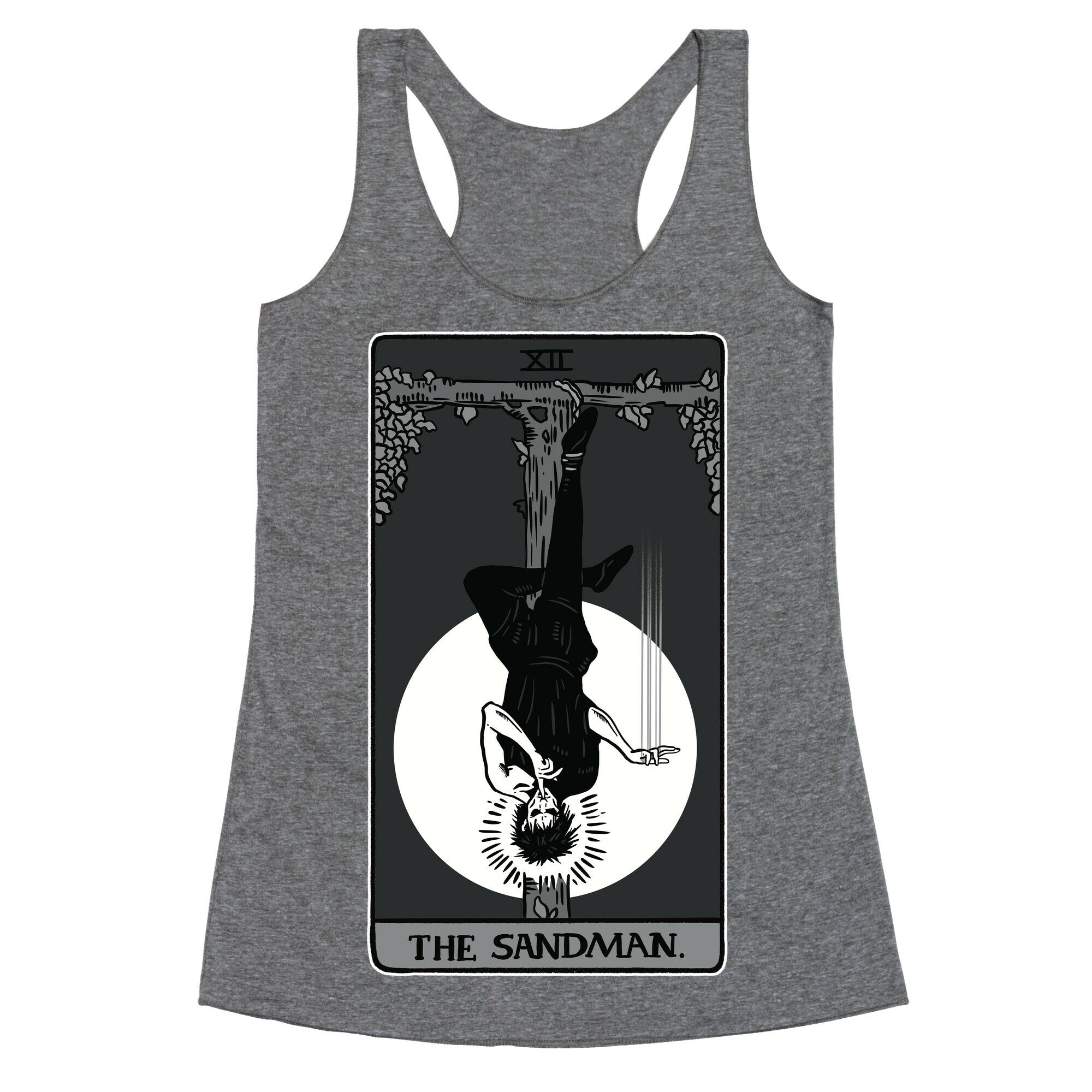 The Sandman Tarot Card Racerback Tank