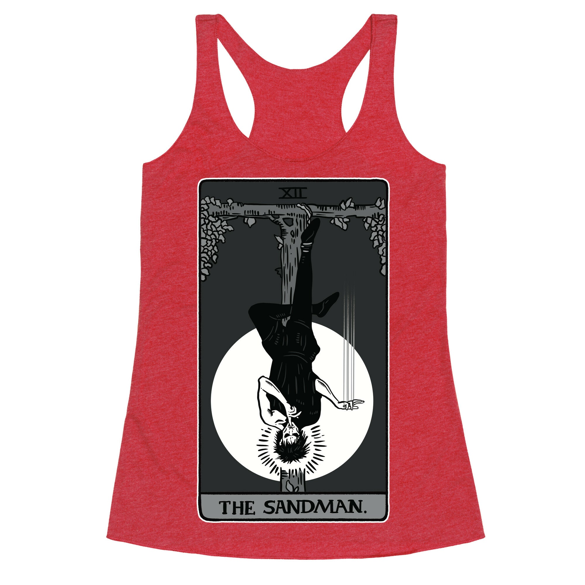 The Sandman Tarot Card Racerback Tank