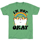 I'm Not Okay Unisex Triblend Tee