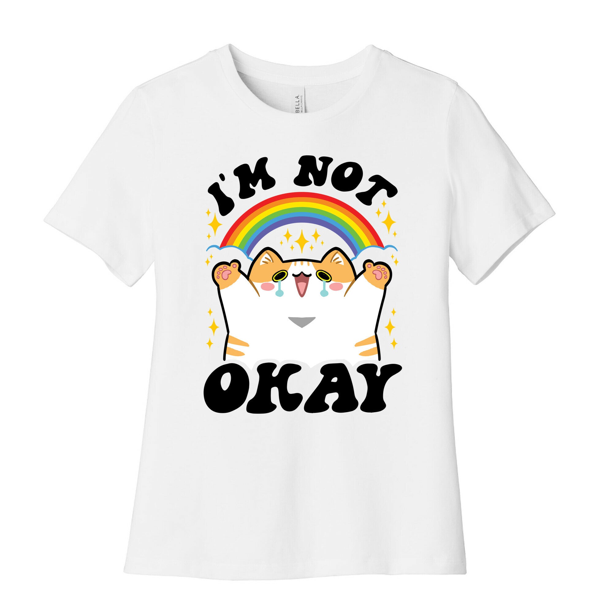 I'm Not Okay Women's Cotton Tee