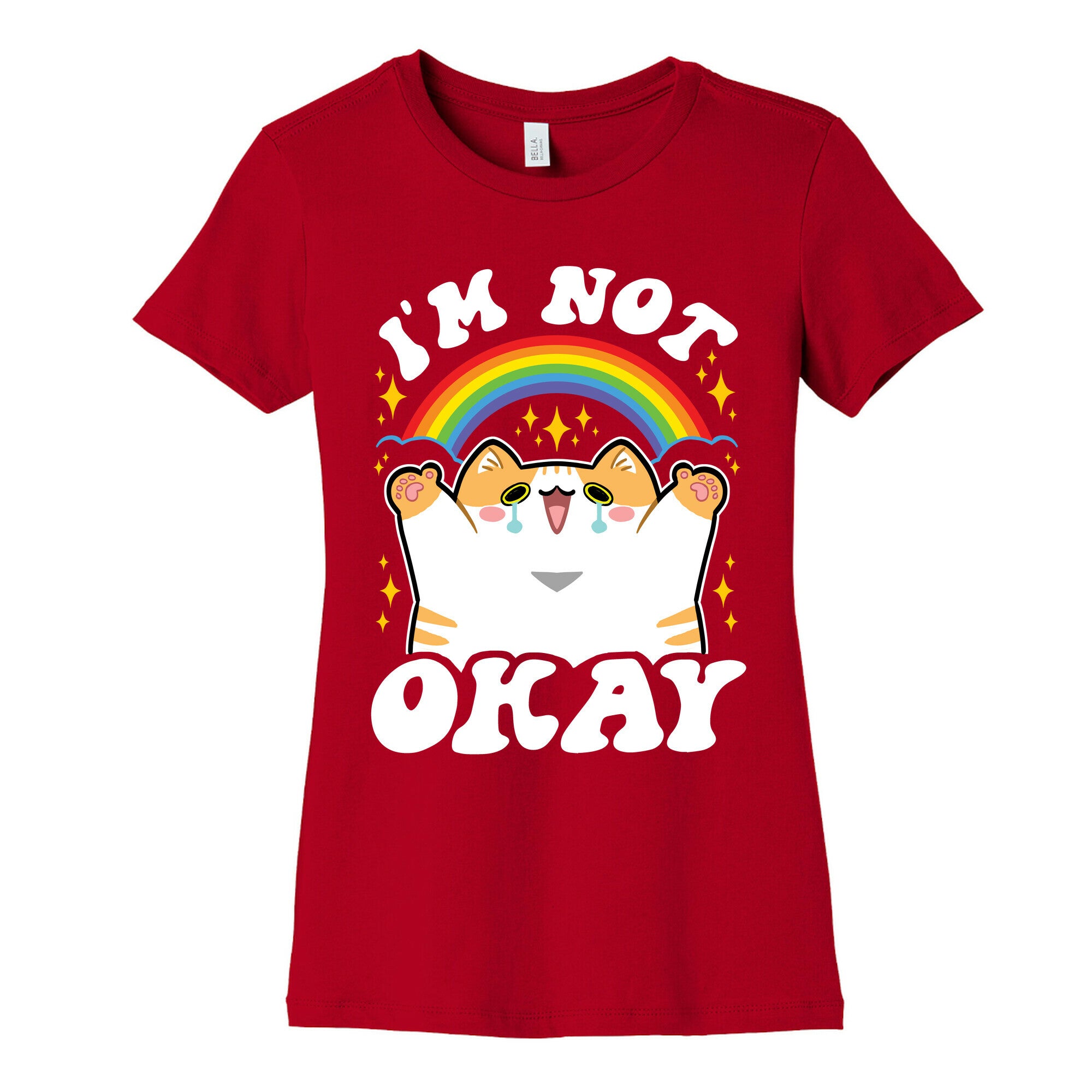 I'm Not Okay Women's Cotton Tee