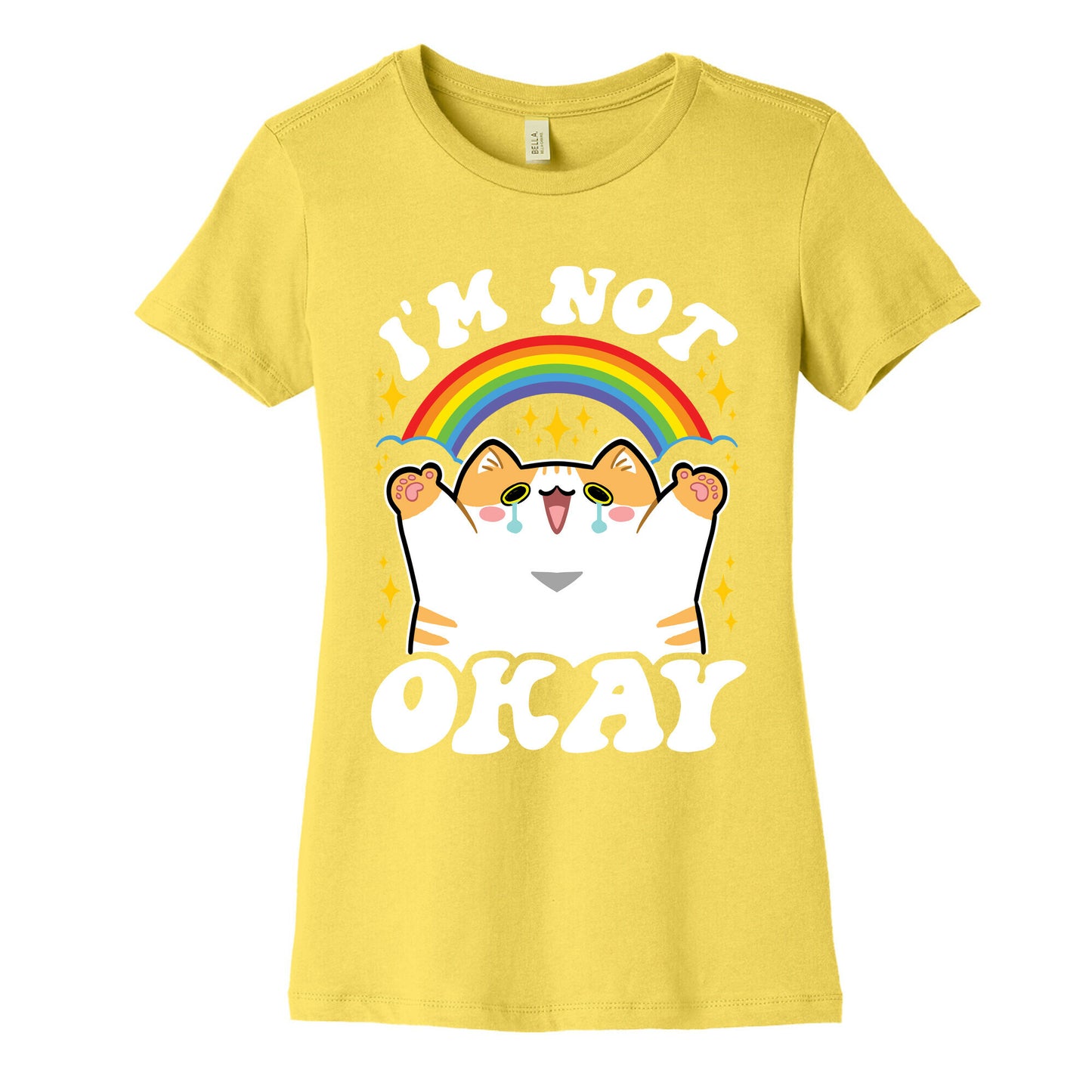 I'm Not Okay Women's Cotton Tee