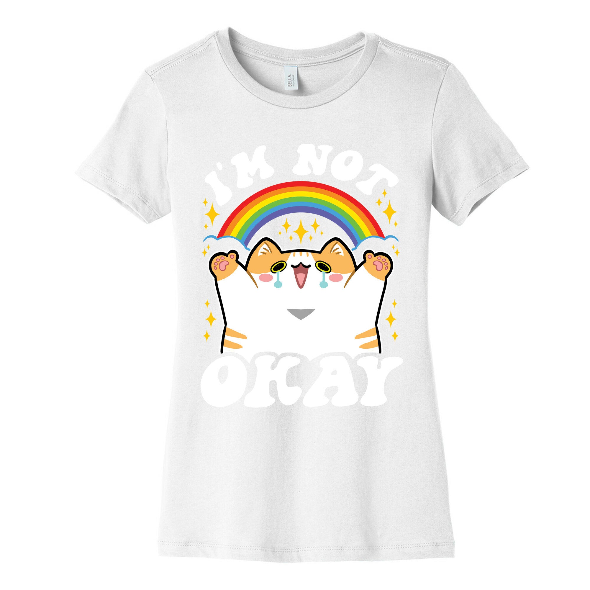 I'm Not Okay Women's Cotton Tee