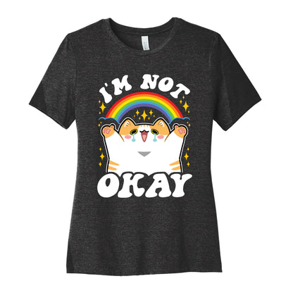 I'm Not Okay Women's Cotton Tee