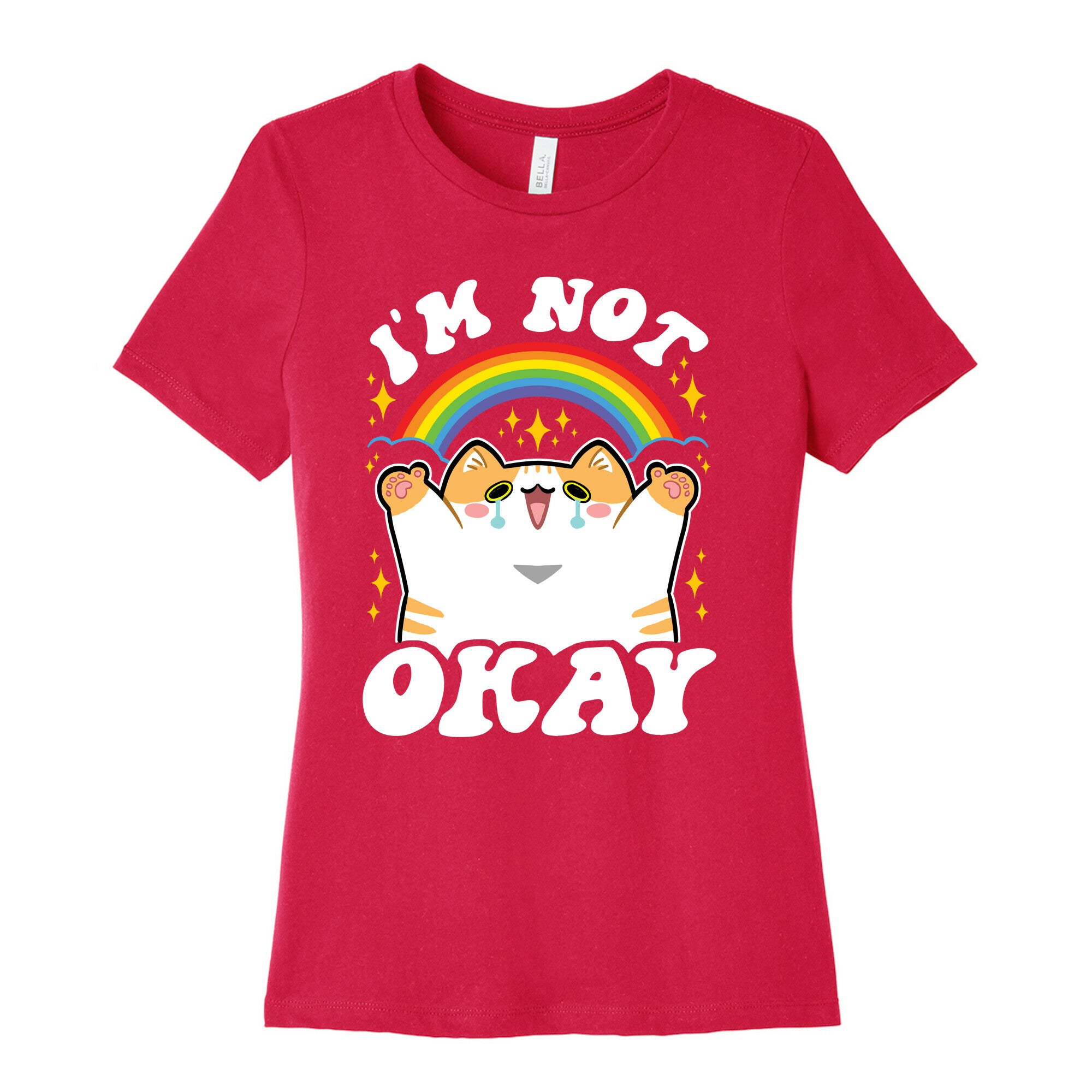 I'm Not Okay Women's Cotton Tee