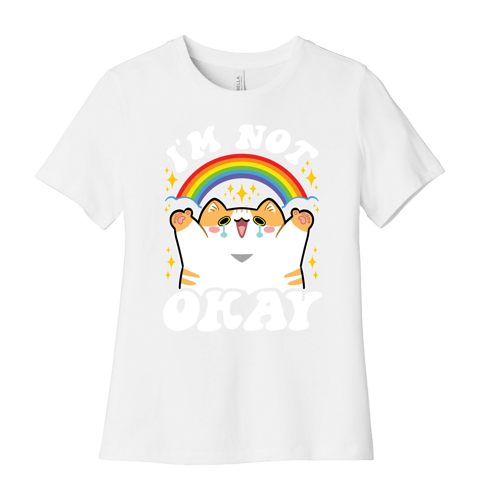 I'm Not Okay Women's Cotton Tee