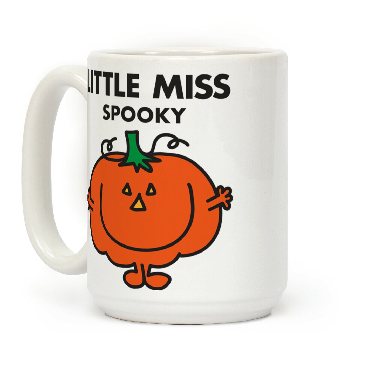 Little Miss Spooky Halloween Pumpkin Coffee Mug