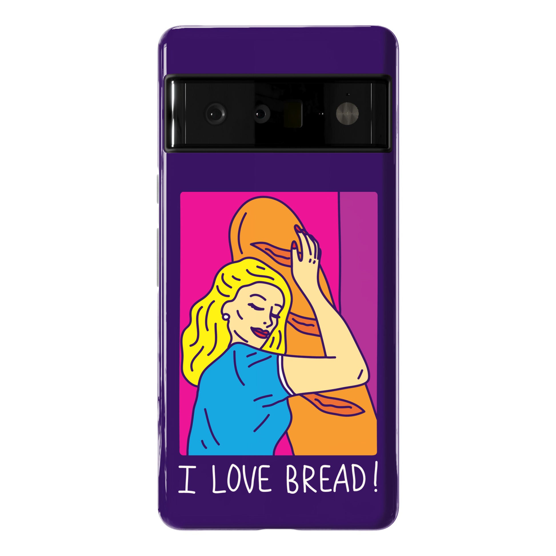 I Love Bread Phone Case