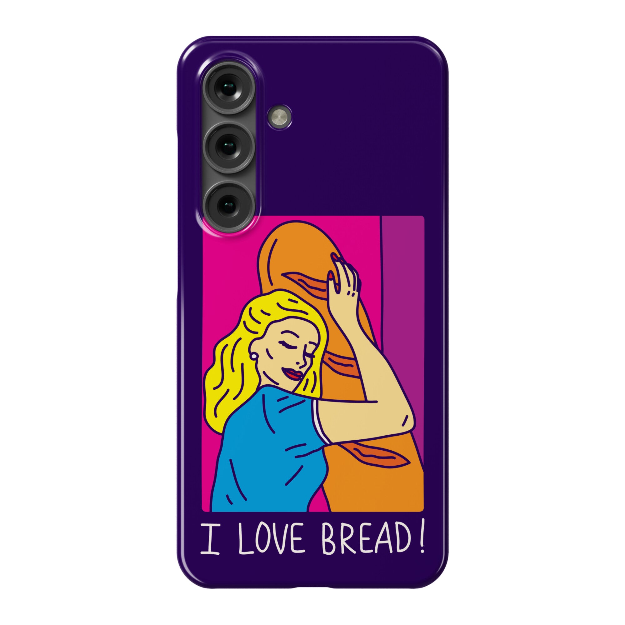 I Love Bread Phone Case