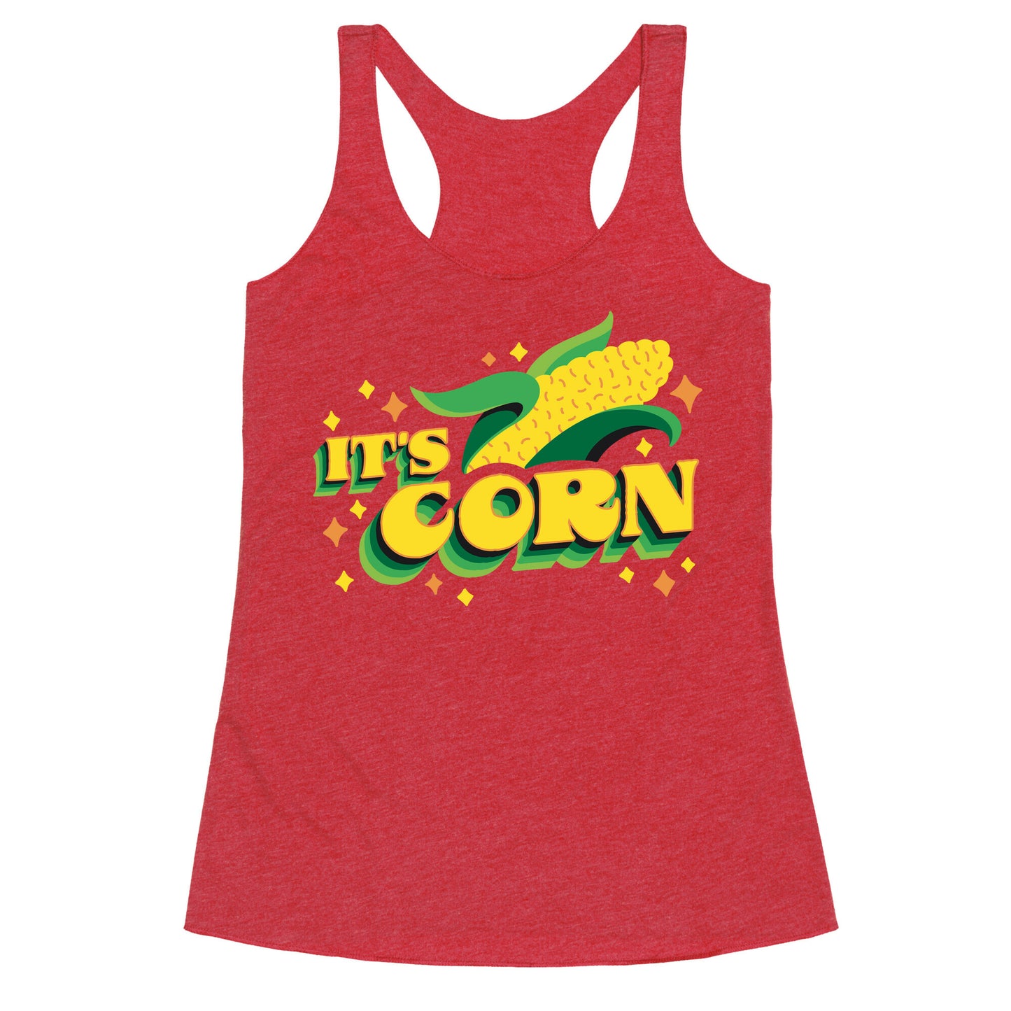 It's CORN Racerback Tank