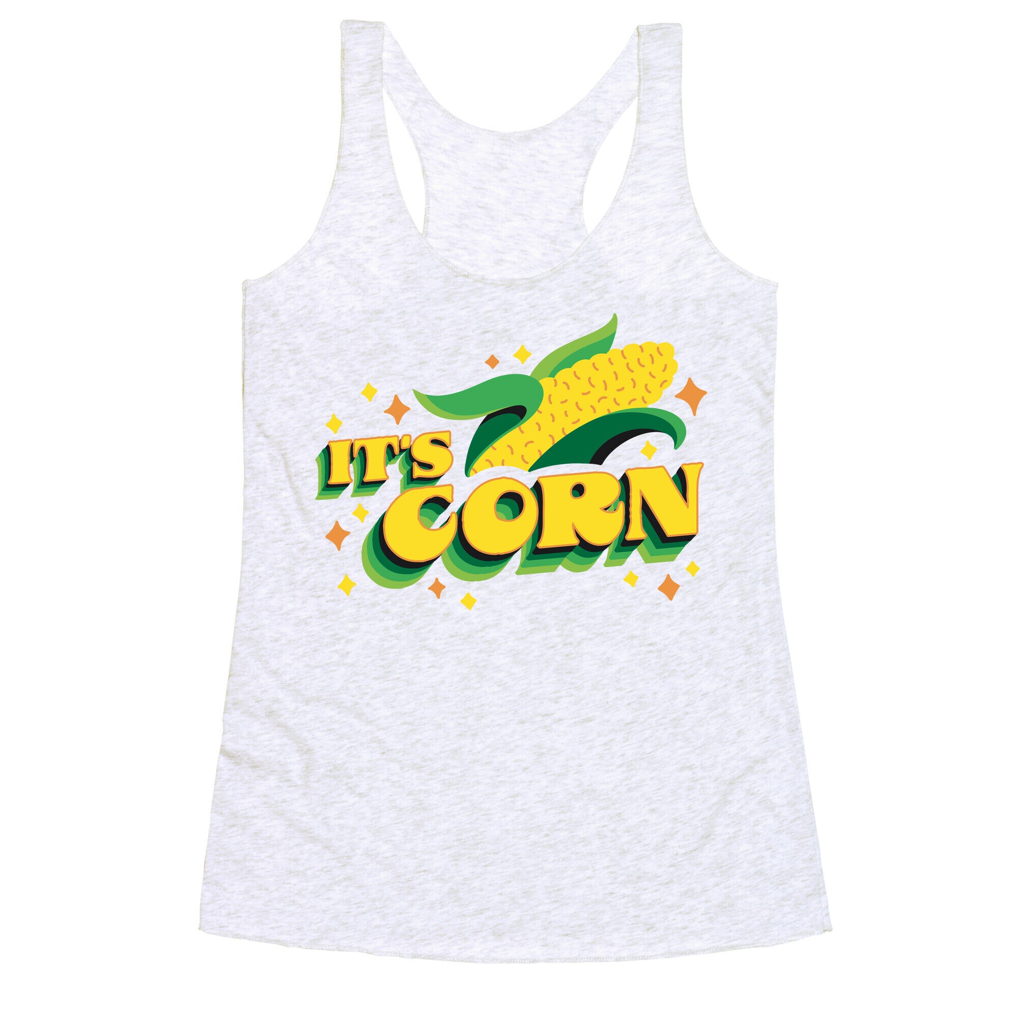 It's CORN Racerback Tank