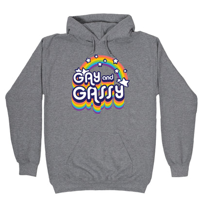 Gay and Gassy Rainbow Hoodie
