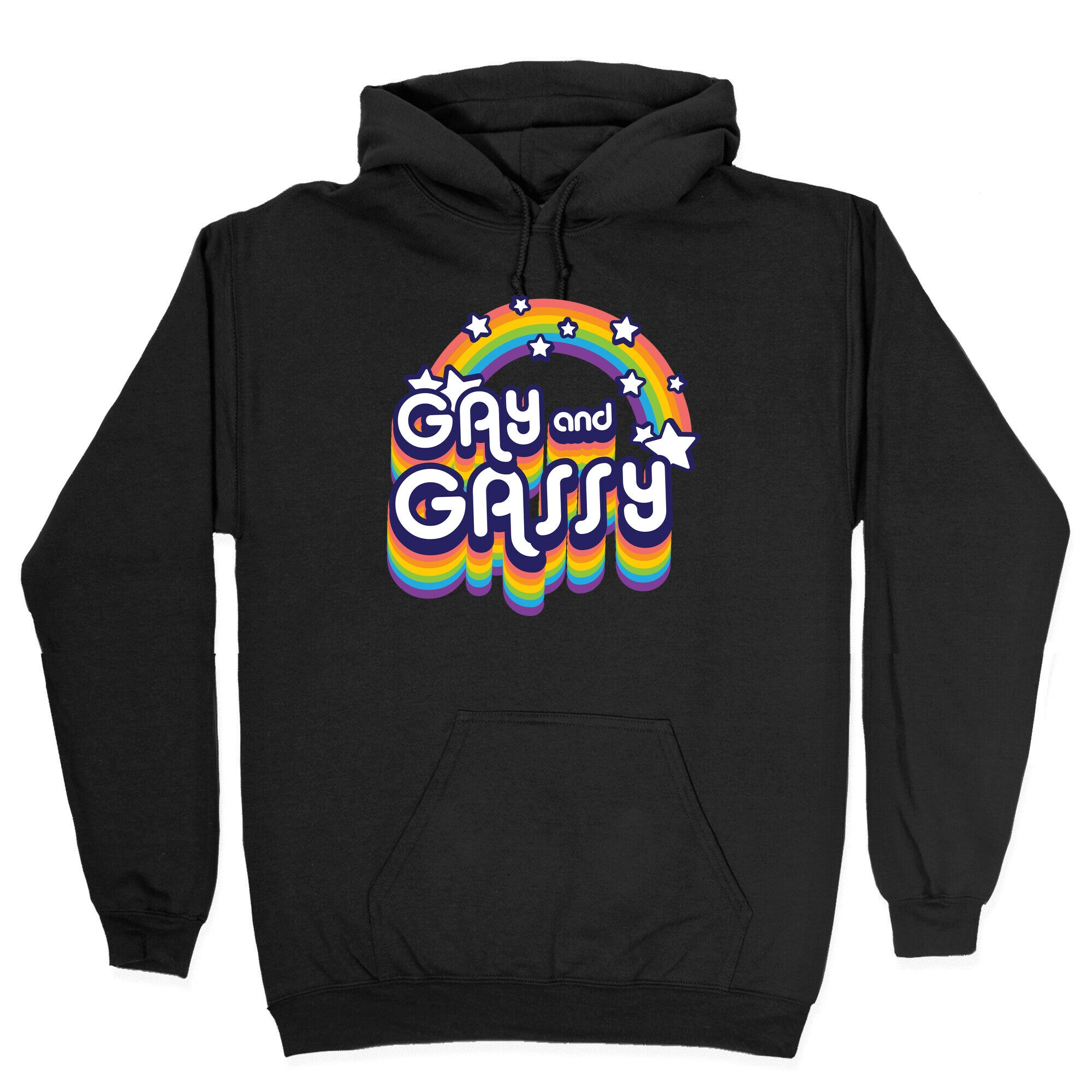 Gay and Gassy Rainbow Hoodie