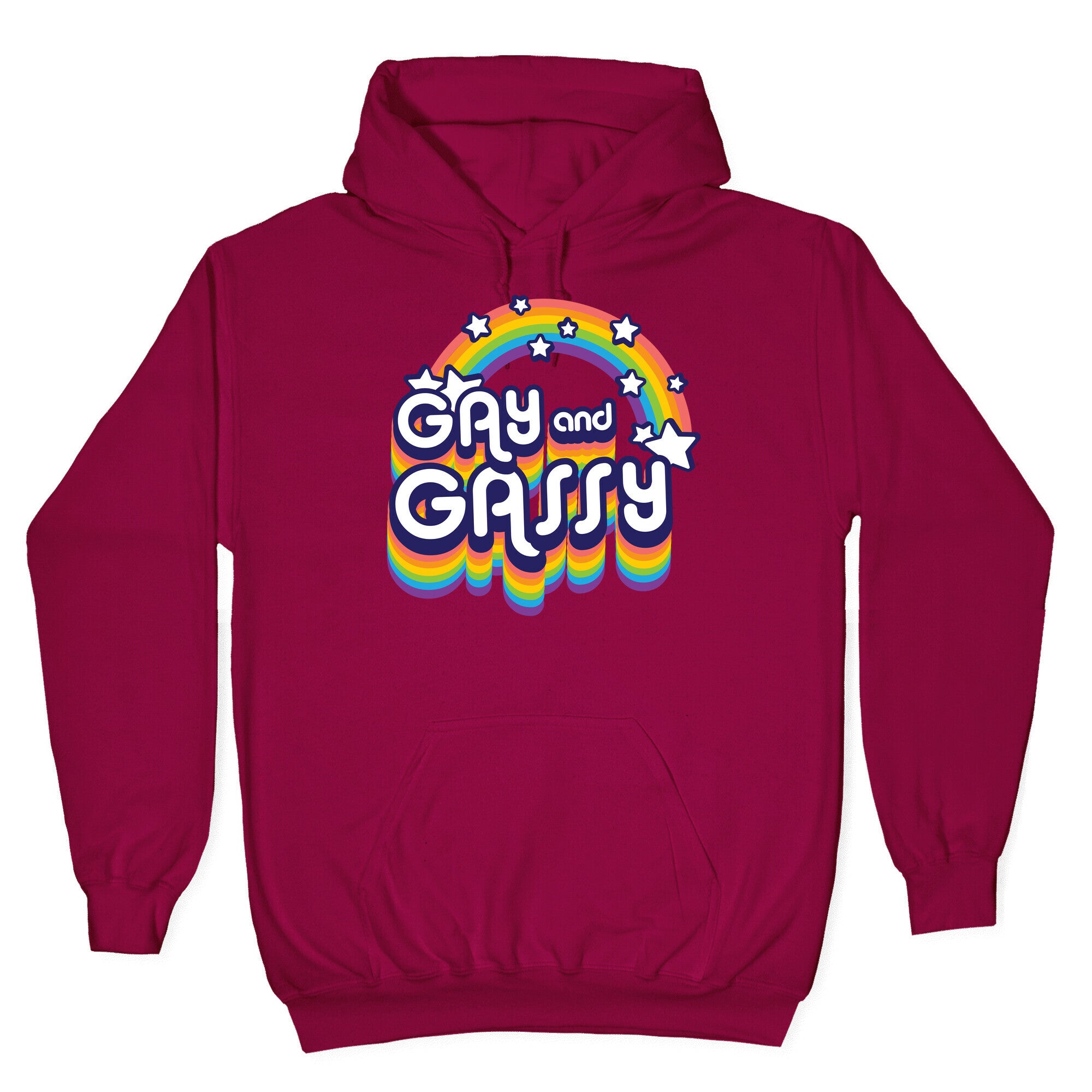 Gay and Gassy Rainbow Hoodie