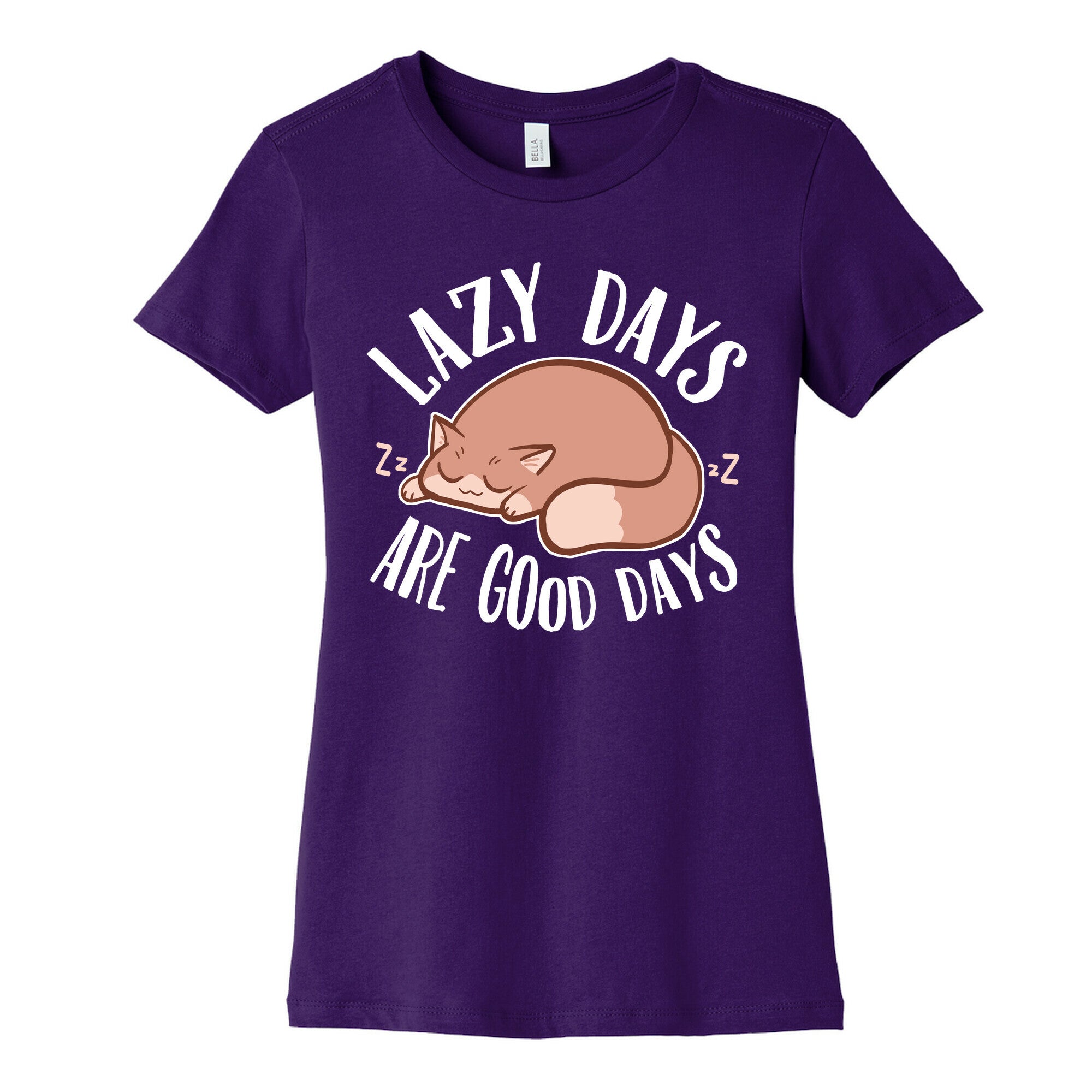 Lazy Days Are Good Days Women's Cotton Tee