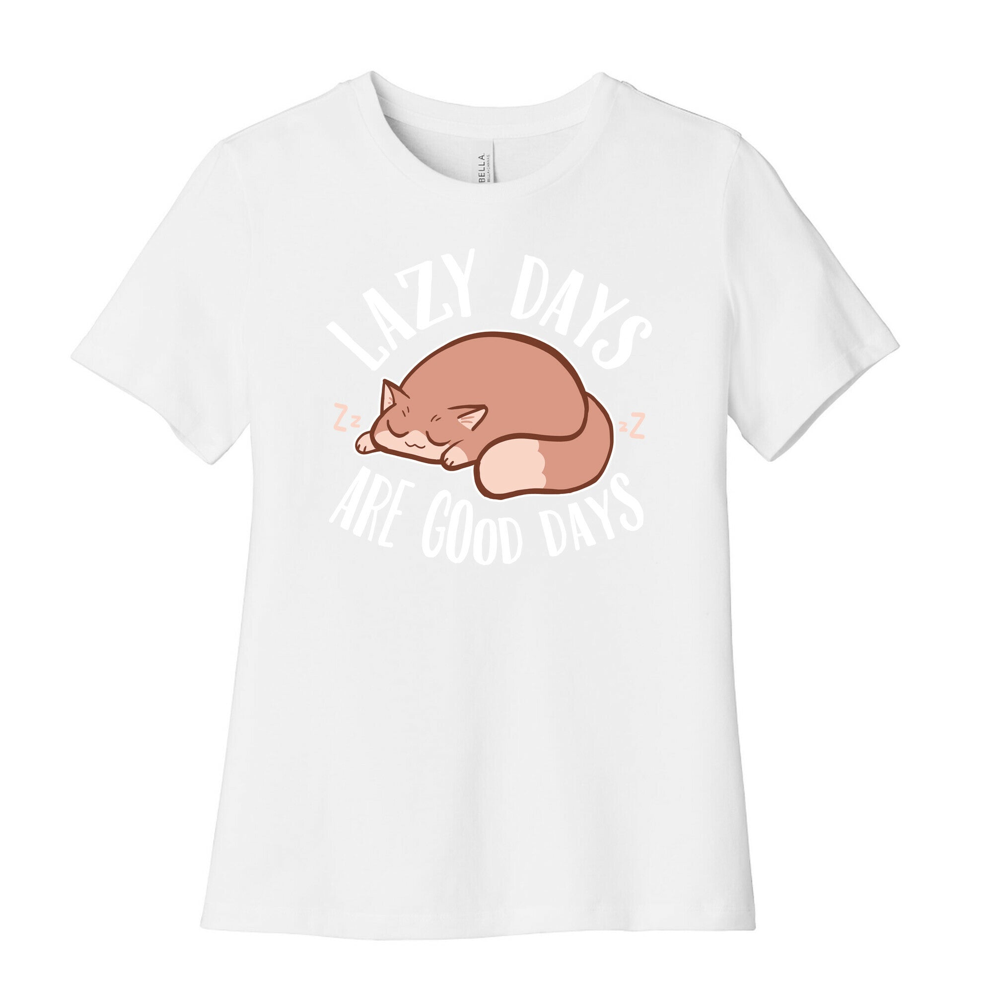 Lazy Days Are Good Days Women's Cotton Tee