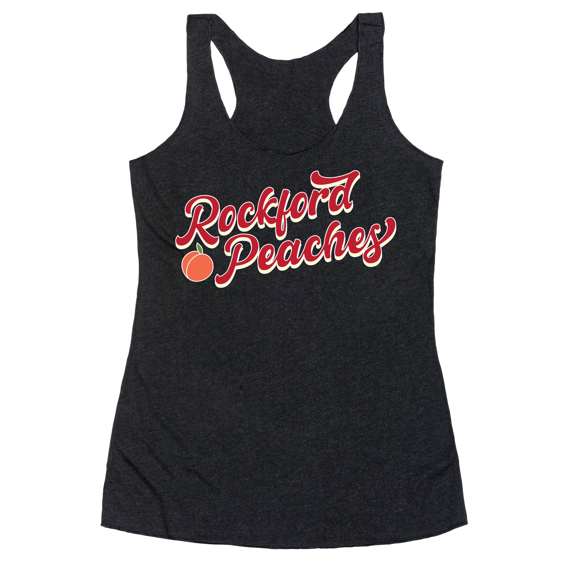 Rockford Peaches Script Racerback Tank