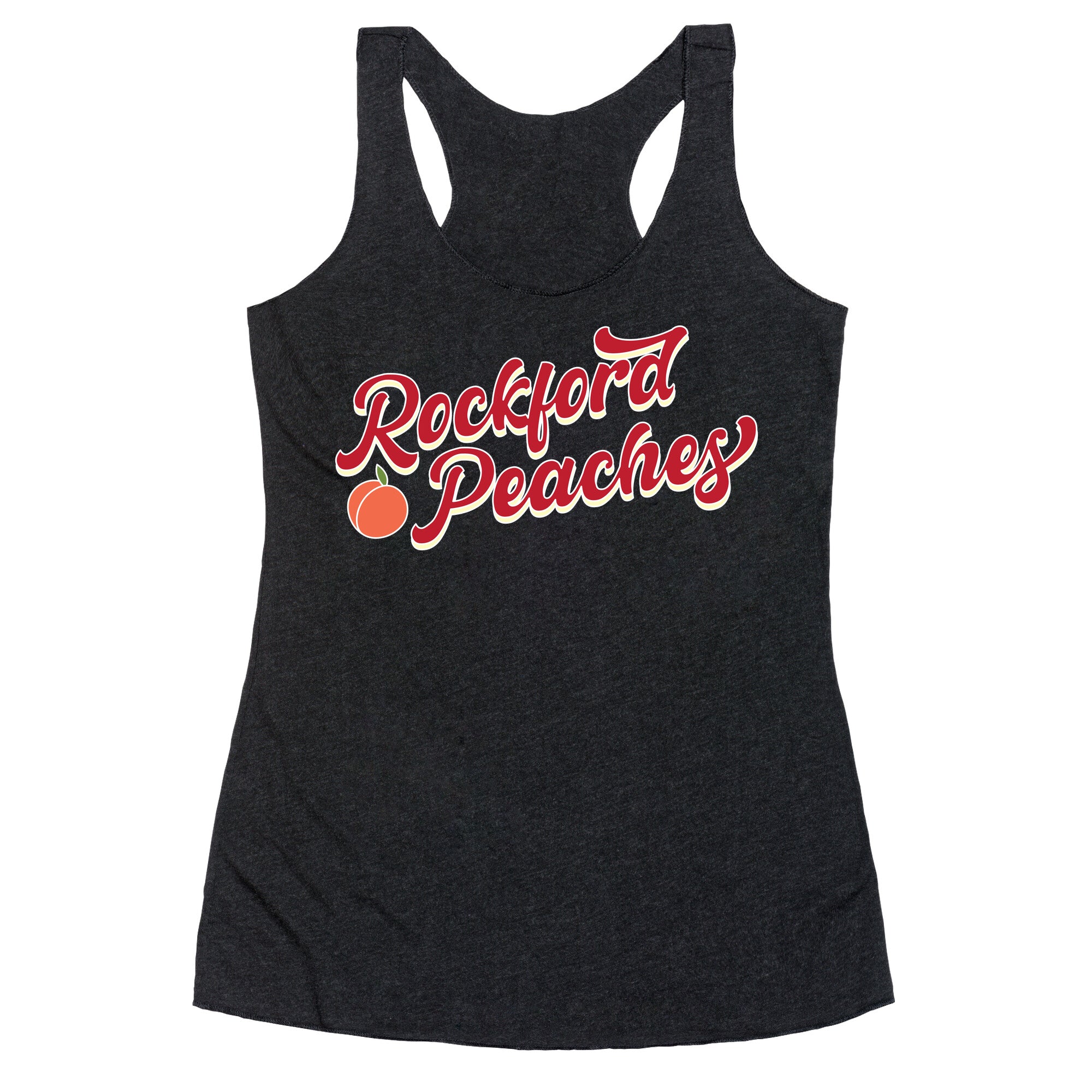 Rockford Peaches Script Racerback Tank