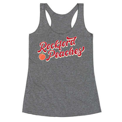 Rockford Peaches Script Racerback Tank