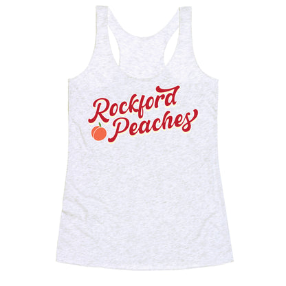 Rockford Peaches Script Racerback Tank
