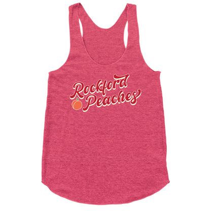 Rockford Peaches Script Racerback Tank