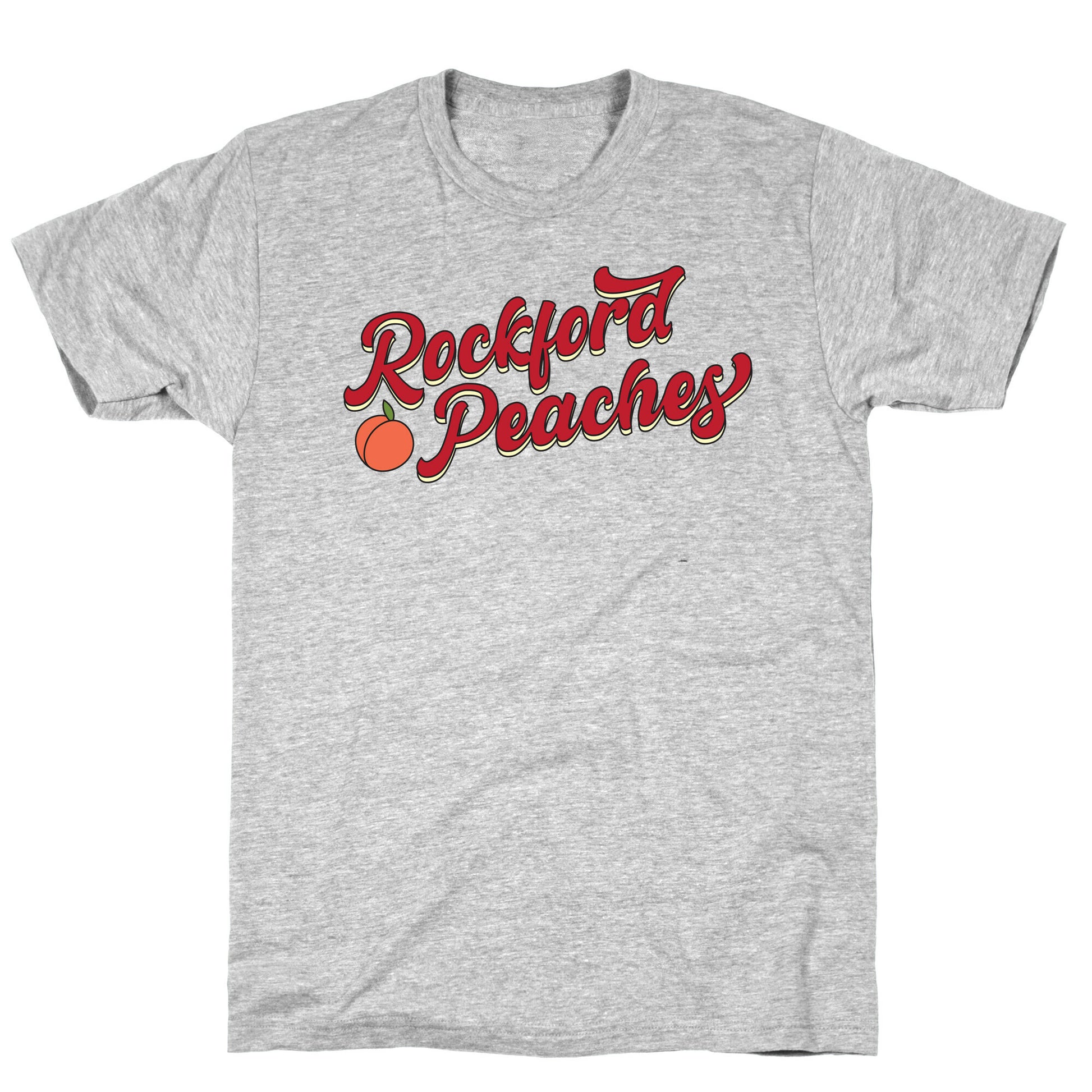 Rockford Peaches Script T-Shirt