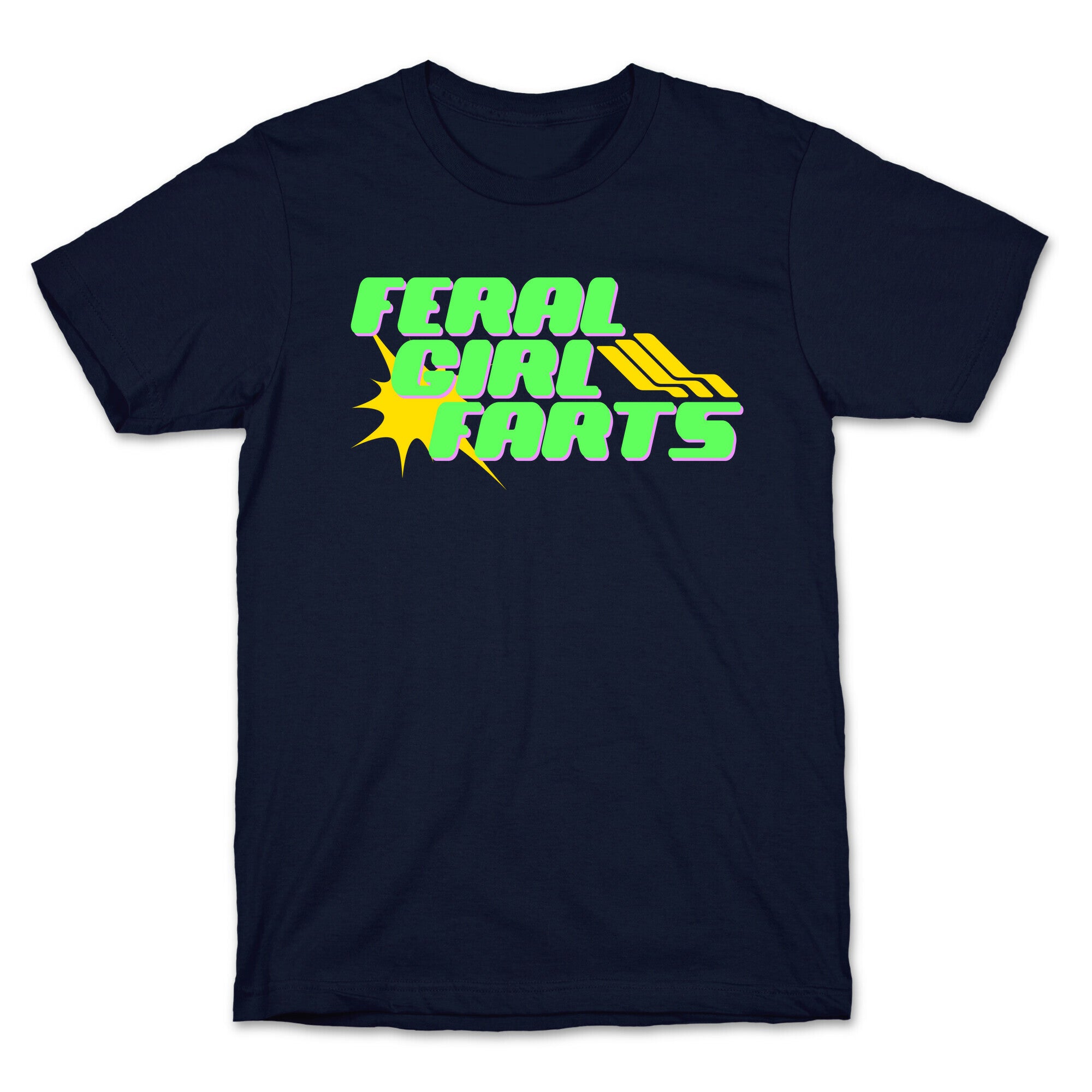 Feral Girl Farts T-Shirt